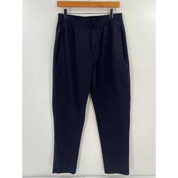 Public Rec Size 32 Dark Blue Performance Pull On Pants Elastic Waist Travel Tech - Picture 6 of 10